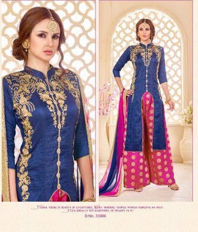 Wedding Suits - Banarasi Slub & Jacquard Fabric, Semi-stitched Up To Size 42, Embroidered Design