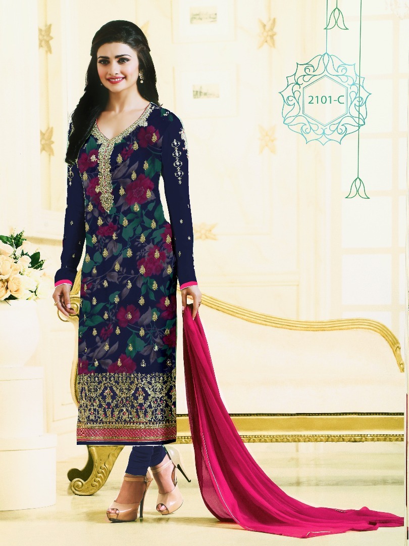 Embroidered Bollywood Salwar Kameez