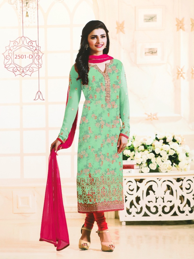 Embroidered Bollywood Salwar Kameez