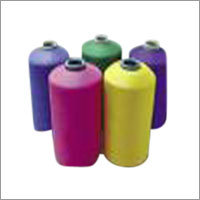 पॉलीएस्टर बनावट वाली रंगीन धागा