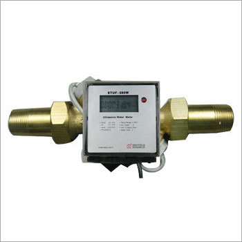 Ultrasonic Flow Meter - Plastic & Brass, 2.5-3 kg Weight, High Accuracy 1% | Low Maintenance, Tamper Proof Design, Non-Cohesive with Flow Media