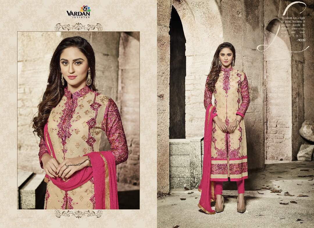 Indian Cotton Embroidery Suit