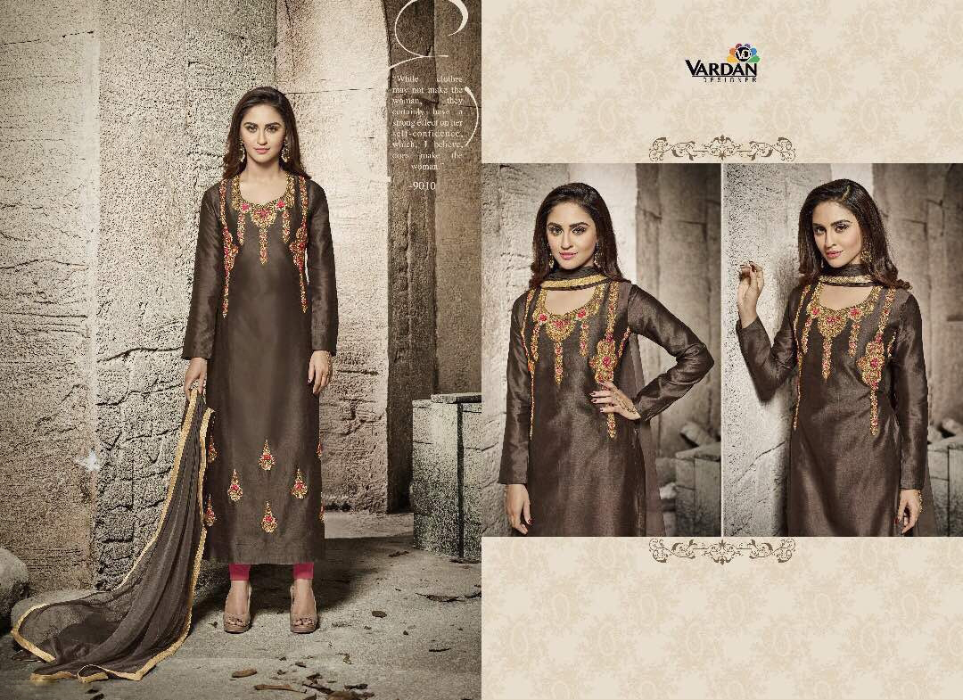 Indian Cotton Embroidery Suit