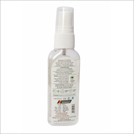 Mosquito Repellent - Organic Polycondensate, 50 Ml | 8-12 Hours Protection Against Marsh & Yellow Fever Mosquitoes For All Ages