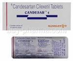 Candesartan Cilexetil Tablets - 4 mg/8 mg/16 mg | Adult Blood Pressure Management, Heart Health Support, Blister Pack Storage