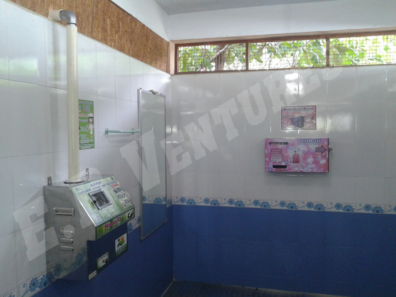 Pink New Sanitary Napkin Selling/supplying Machine