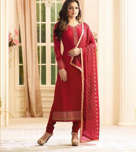 Embroidered Bollywood Salwar Suits