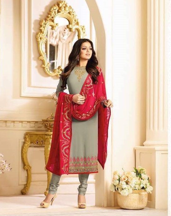Embroidered Bollywood Salwar Suits