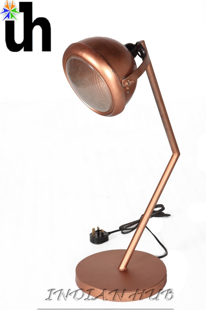 Metal Lamps Stand Copper