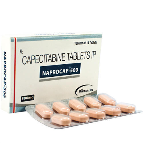 Capecitabine Tablets Ip - 500mg Dosage Strength , Effective Cancer Treatment for Breast, Colon, and Rectal Cancers