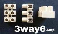 Wiring Connector 3 way 6 amps