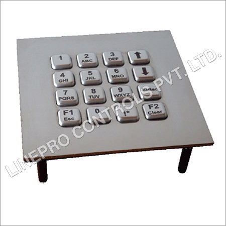 स्लिम डिज़ाइन मेटल कीपैड