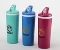 Promotional Sipper - Plastic, 22cm Height X 7cm Diameter, Multiple Colors | Customizable, Durable, Leakproof, Reusable, Portable, Attractive
