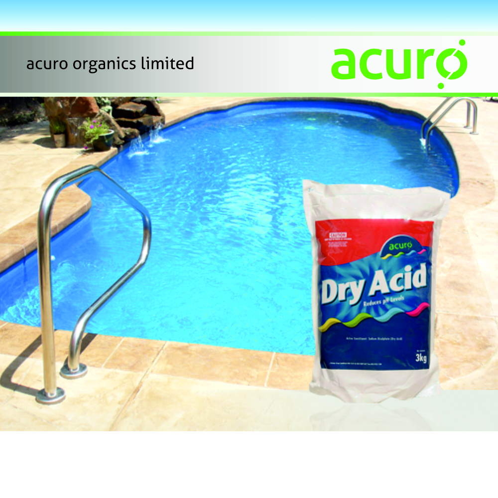 Dry Acid - Application: Swimming Pool Water Treatment