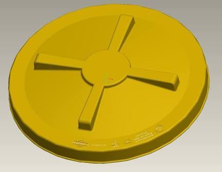 Household Items - Recycled Plastic, Gray, Varied Sizes | Lightweight, Durable, Water Resistant, Easy Cleaning