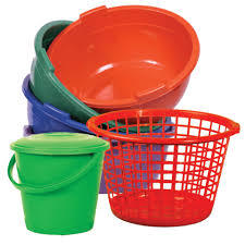 Household Items - Recycled Plastic, Gray, Varied Sizes | Lightweight, Durable, Water Resistant, Easy Cleaning