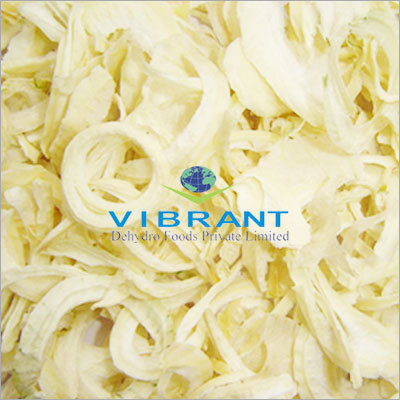 White Rings Slice Onion