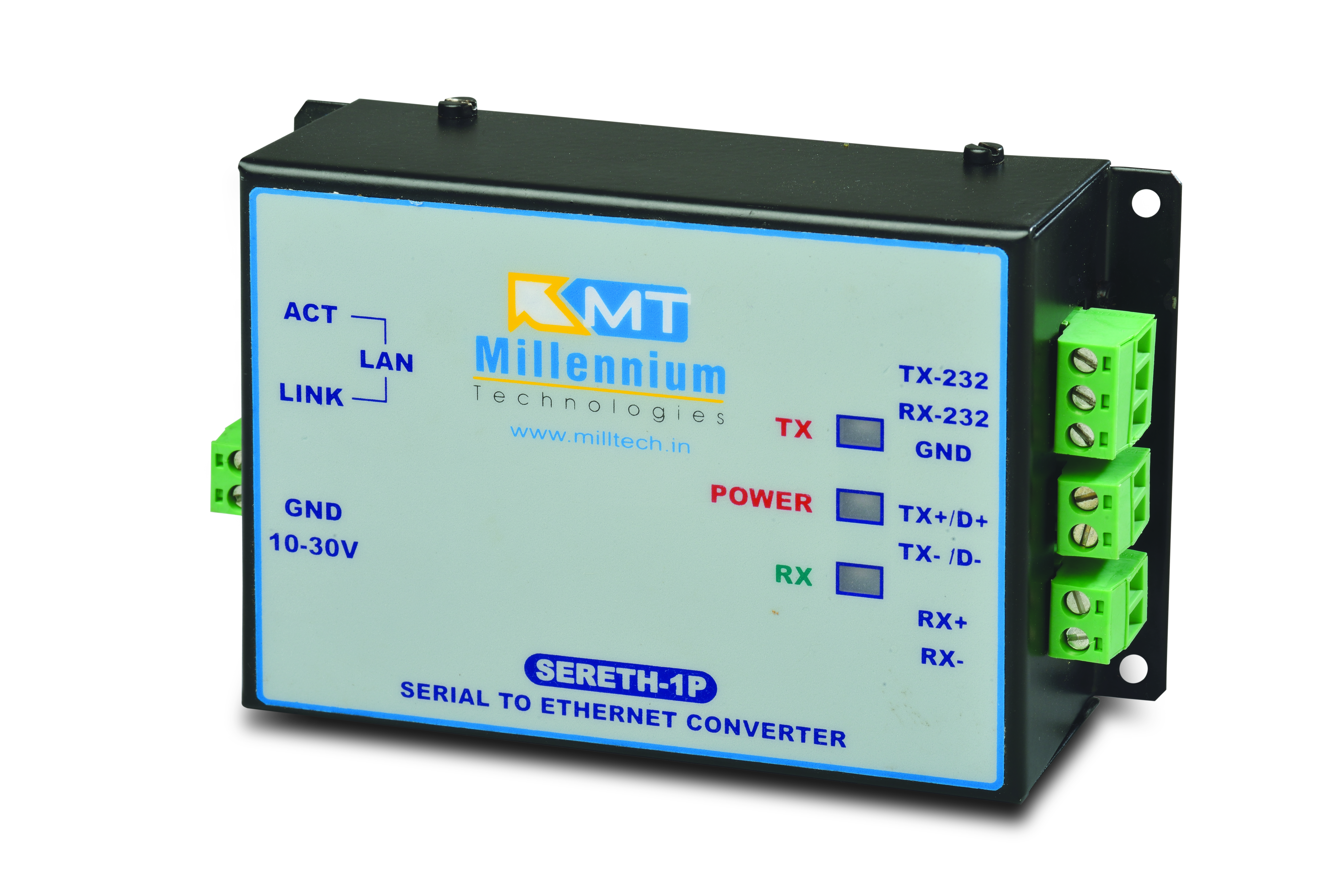 Ethernet To Serial Converter-single Port Dimension(l*w*h): 130x78x39 Millimeter (Mm)
