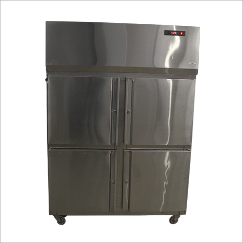 व्यावसायिक चार दरवाजों वाला रसोई रेफ्रिजरेटर
