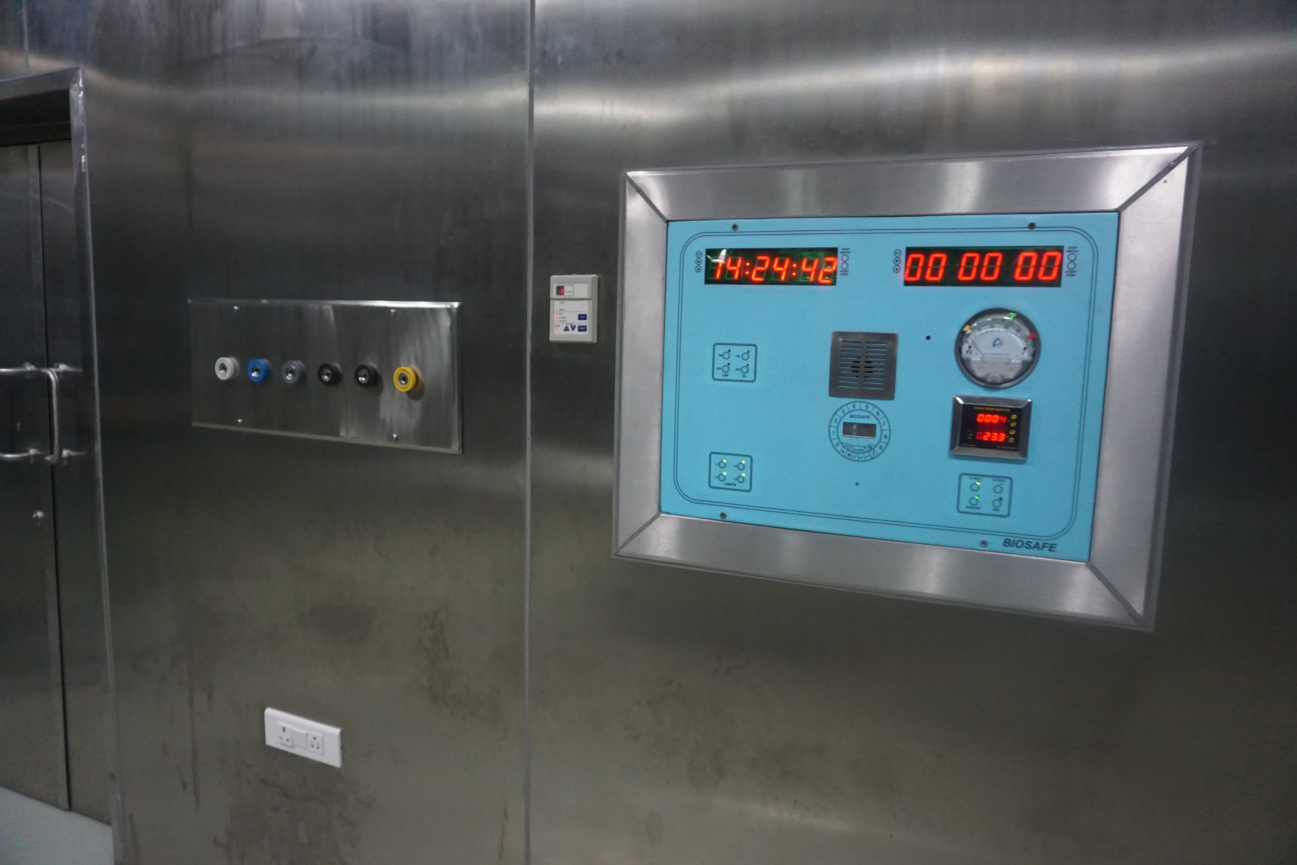 Touch Screen Surgeon Control Panel