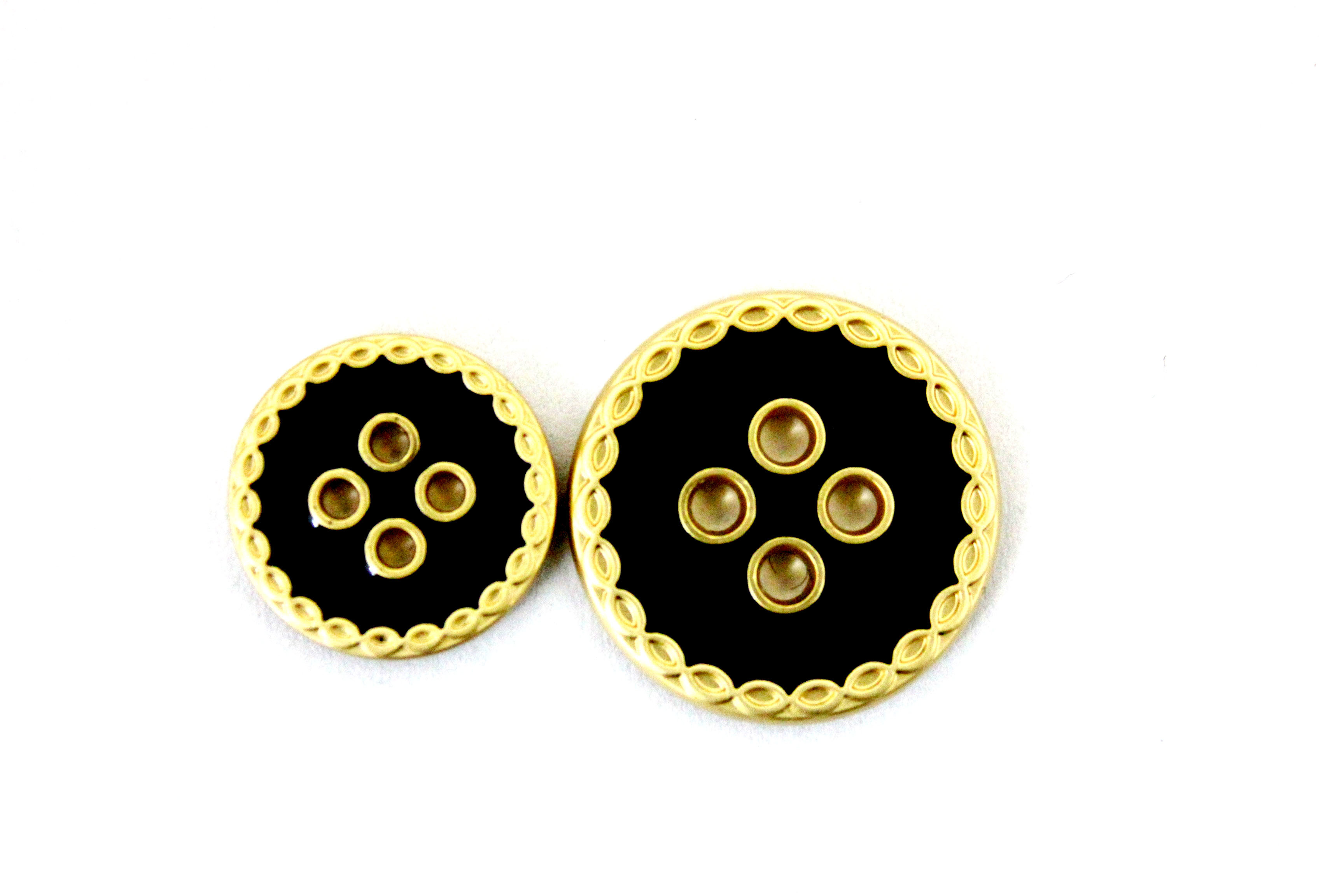 Golden Metal Buttons