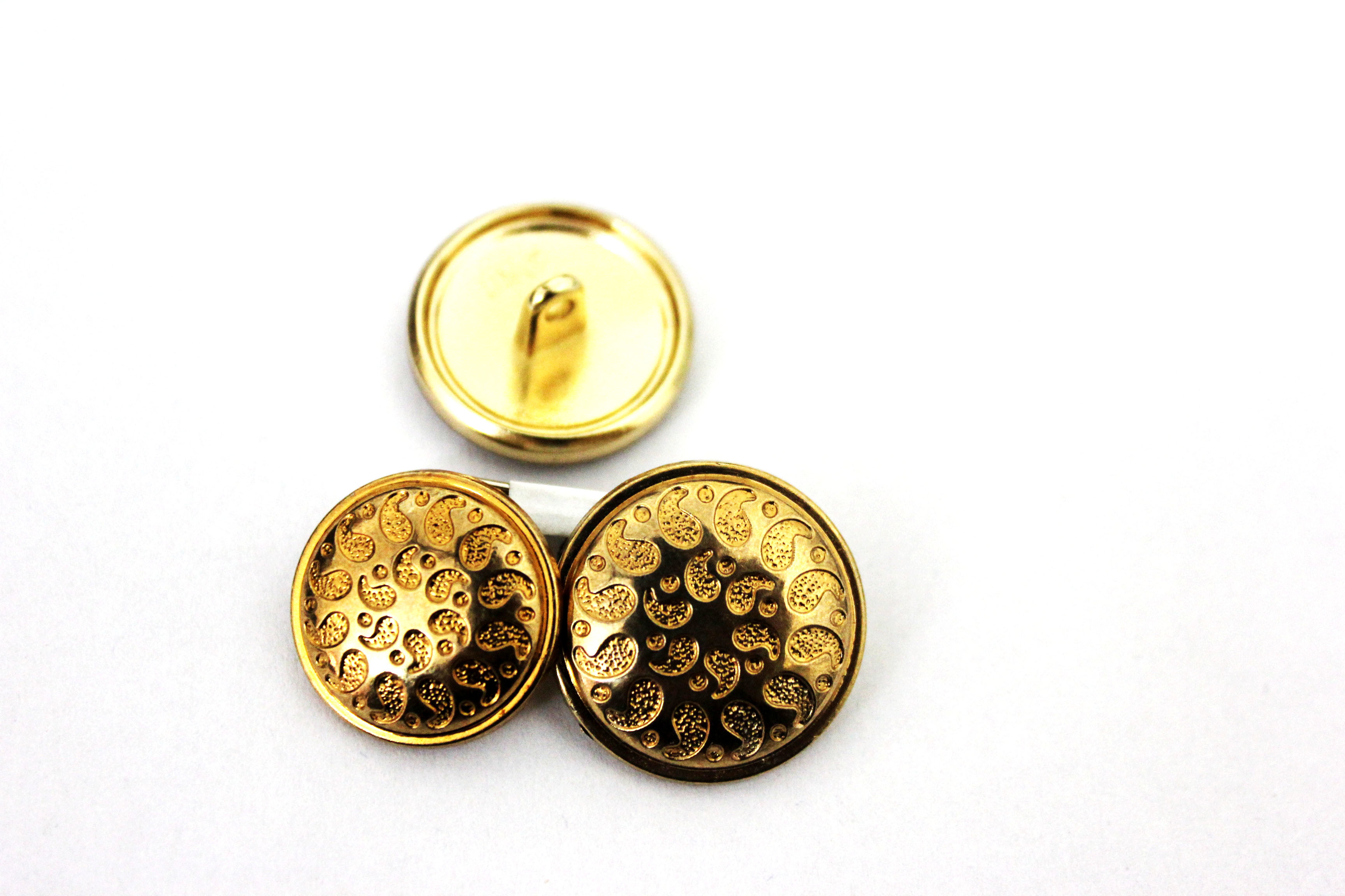 Golden Metal Buttons