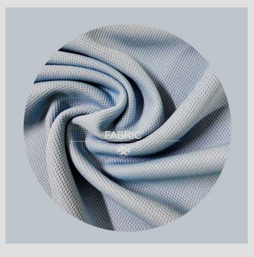 Nirmal Jali Fabrics - 100% Micro, 5.2m Length, 40 Inch Width | Multi-Color, Plain Texture, Good Stretching Strength