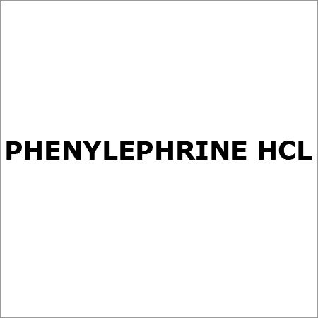फेनीलेफ्राइन HCL