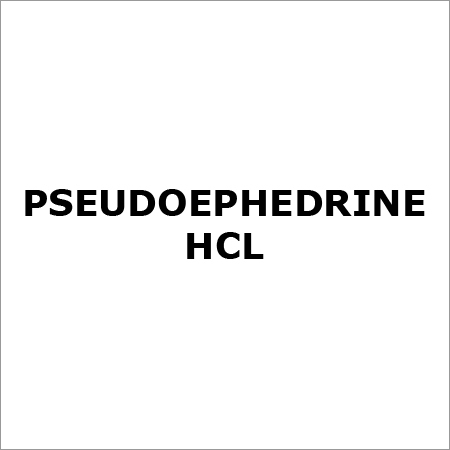 Pseudoephedrine Hcl