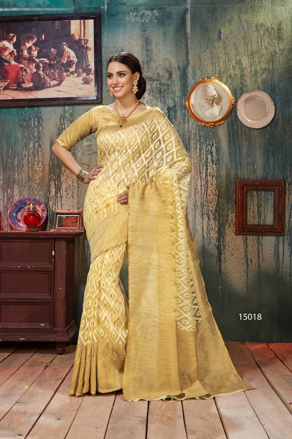 Printed Art Silk Sarees
