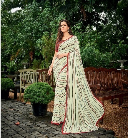 Georgette Online Shopping For Saree