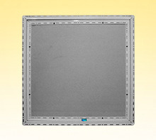 Metal Framing Access Panels - Metal, Square Shape, Thickness 5-15 Millimeter (mm) | Plain Pattern, Durable Design, Versatile Application
