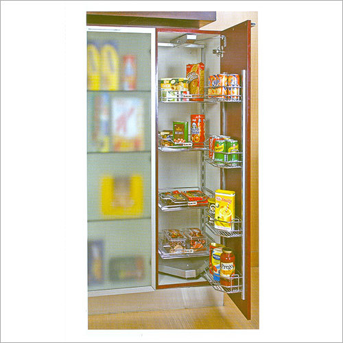 Pantry Unit - Durable Wood Design | Versatile Storage Solution with Adjustable Shelves, Sleek Finish