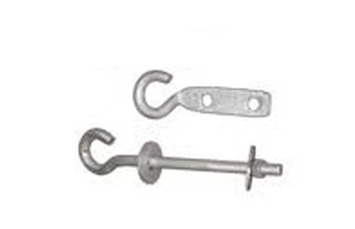 AB Cable Eye Hooks - Aluminum, 0.45-0.75 Meter Length, White Jacket | Industrial Application, Rectangular Conductor Design