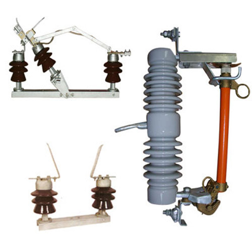 Drop Out Fuse Set - Silver and Brown | 10 Kilograms, 50 Hertz Frequency
