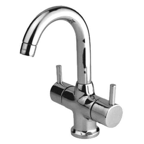 Stainless Steel Central Hole Basin Mixer