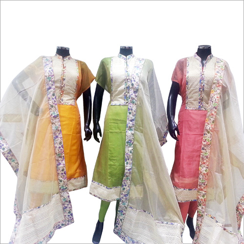 डिजाइनर कॉटन सूट