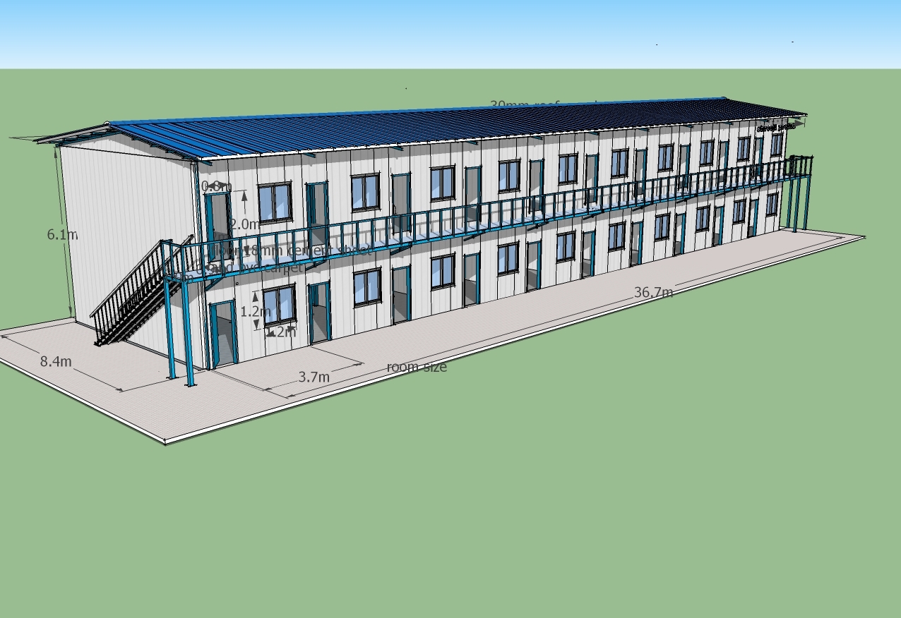 Prefab Structure Labor Colony