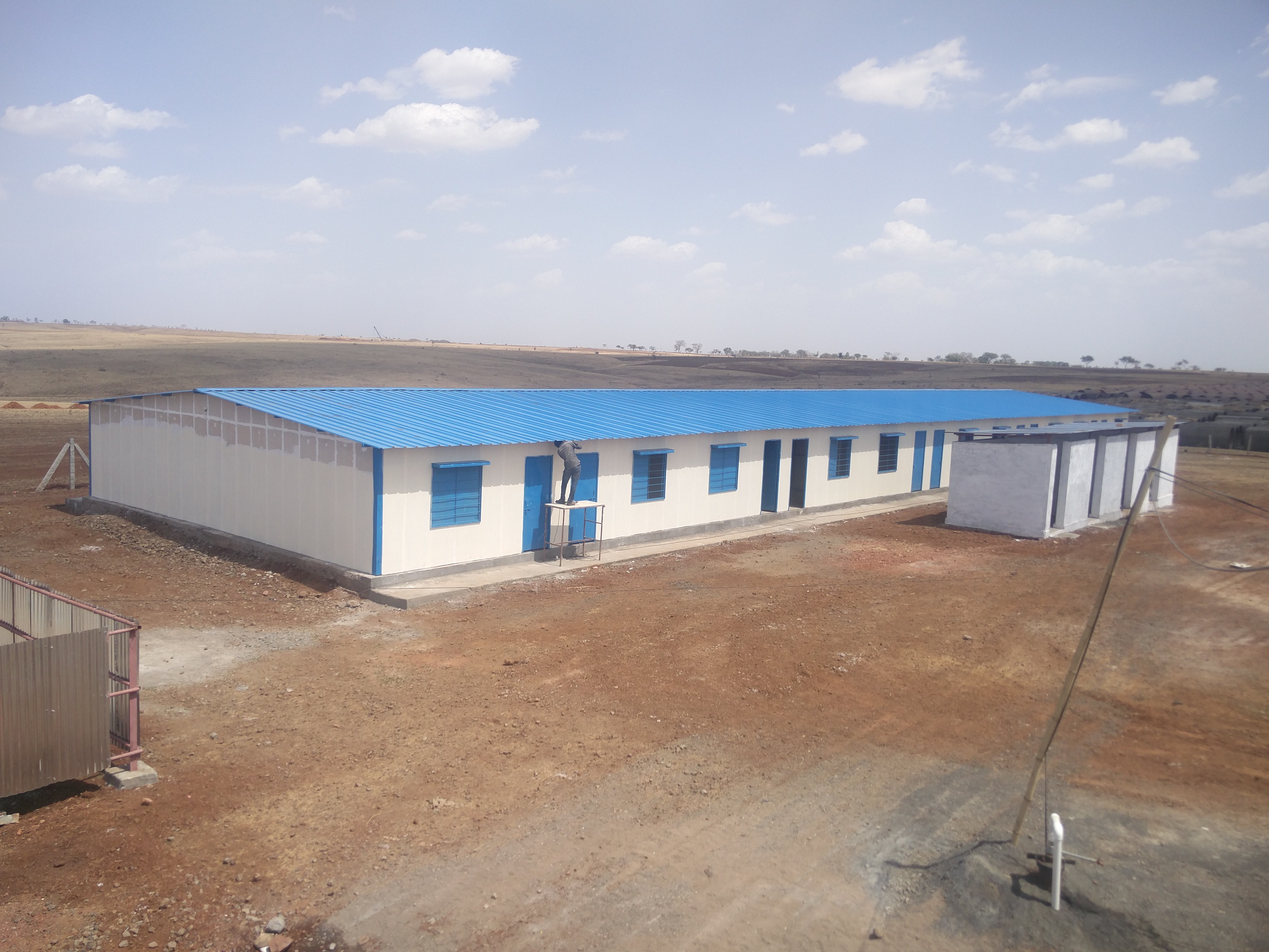 Prefab Structure Labor Colony