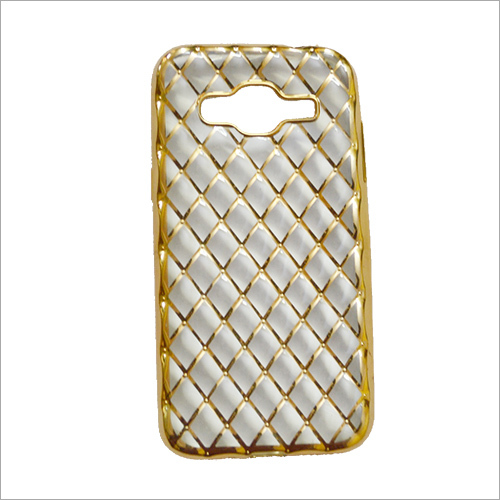 Designer Gold Back Mobile Cover