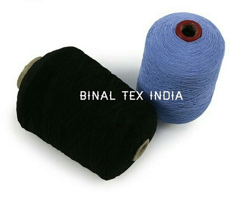 रंगीन रबर से ढका हुआ सूत