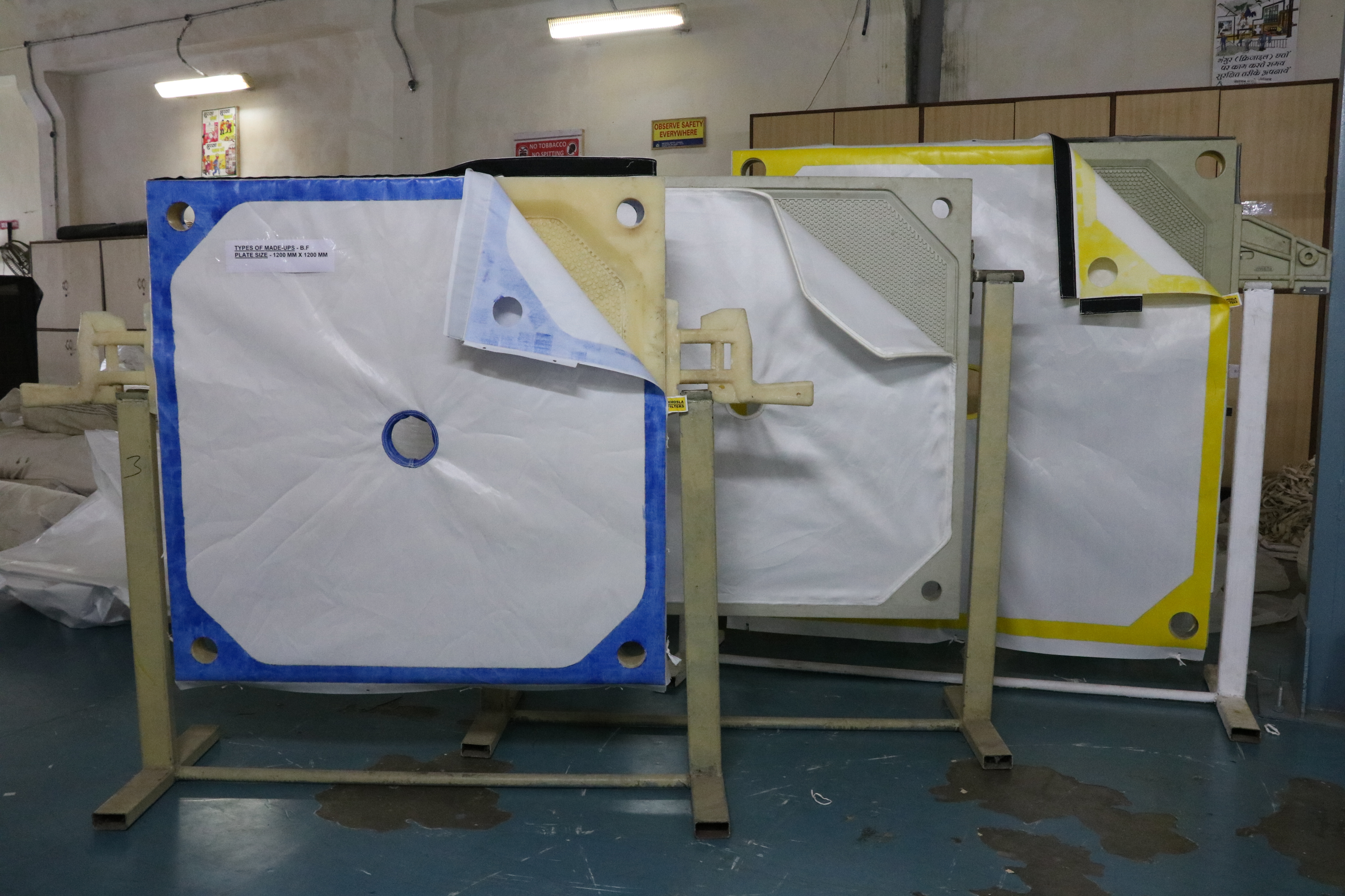 Filter Press Bf Border Coated Fabric Madeups