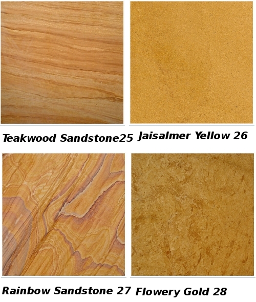 टीकवुड, इंद्रधनुष, जैसलमेर पीला, फूलदार सोना