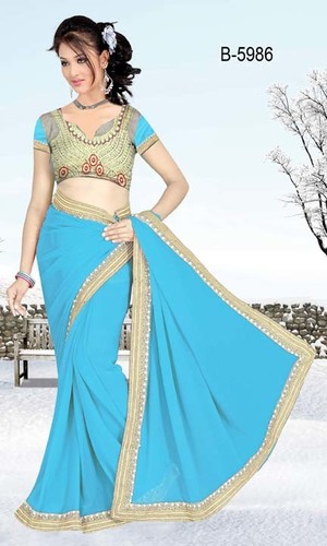 Designer Georgette Saree