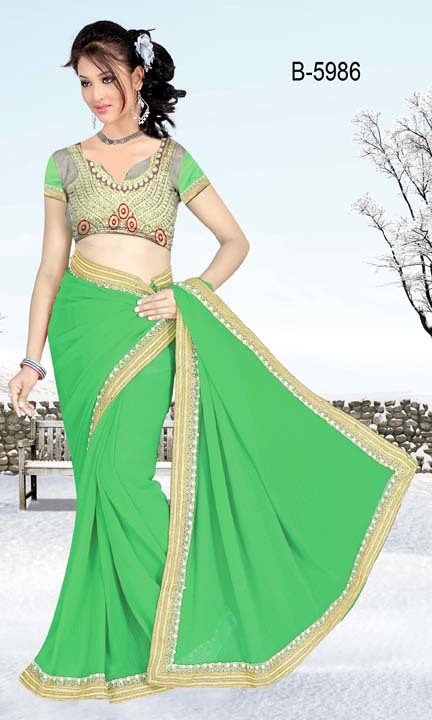 Designer Georgette Saree