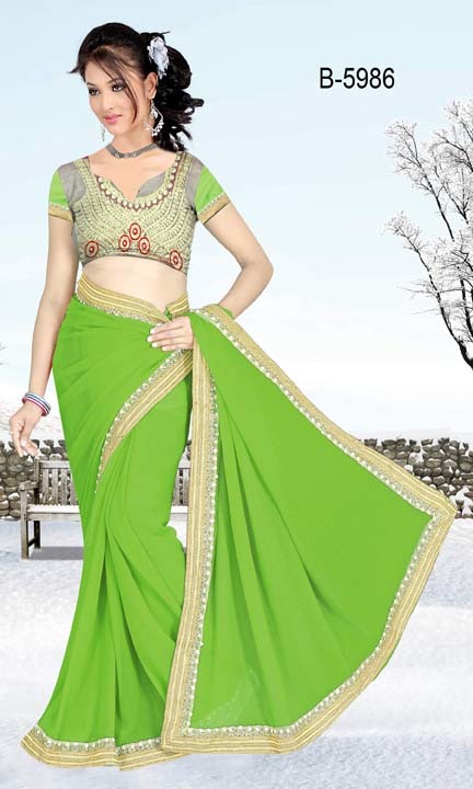 Designer Georgette Saree