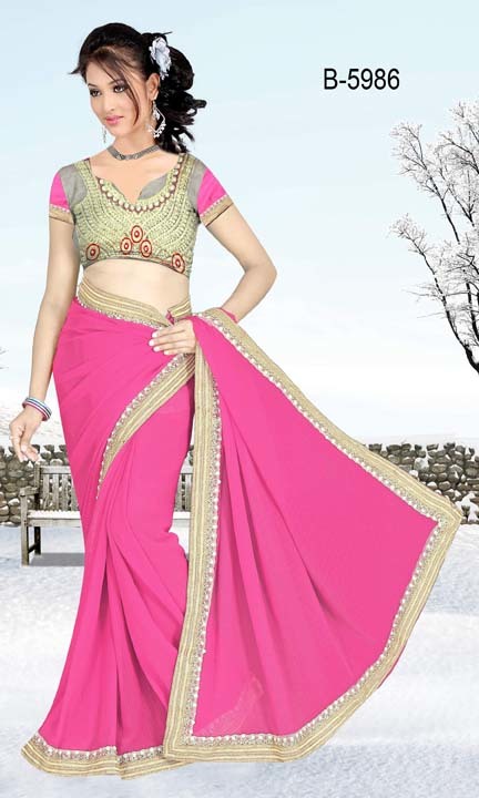 Designer Georgette Saree