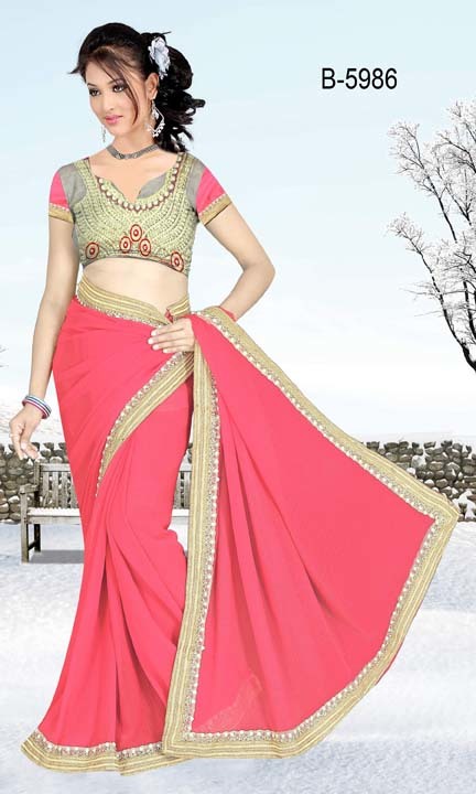 Designer Georgette Saree