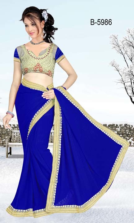 Designer Georgette Saree