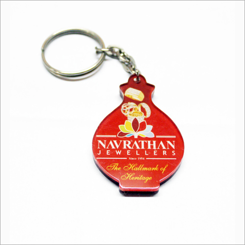 लेजर कट प्रचारात्मक कीचेन